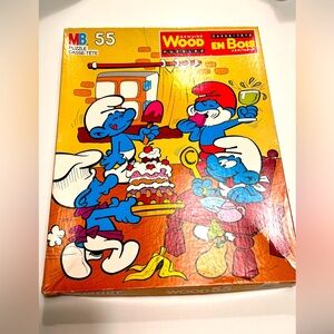 Vintage Smurfs Puzzle